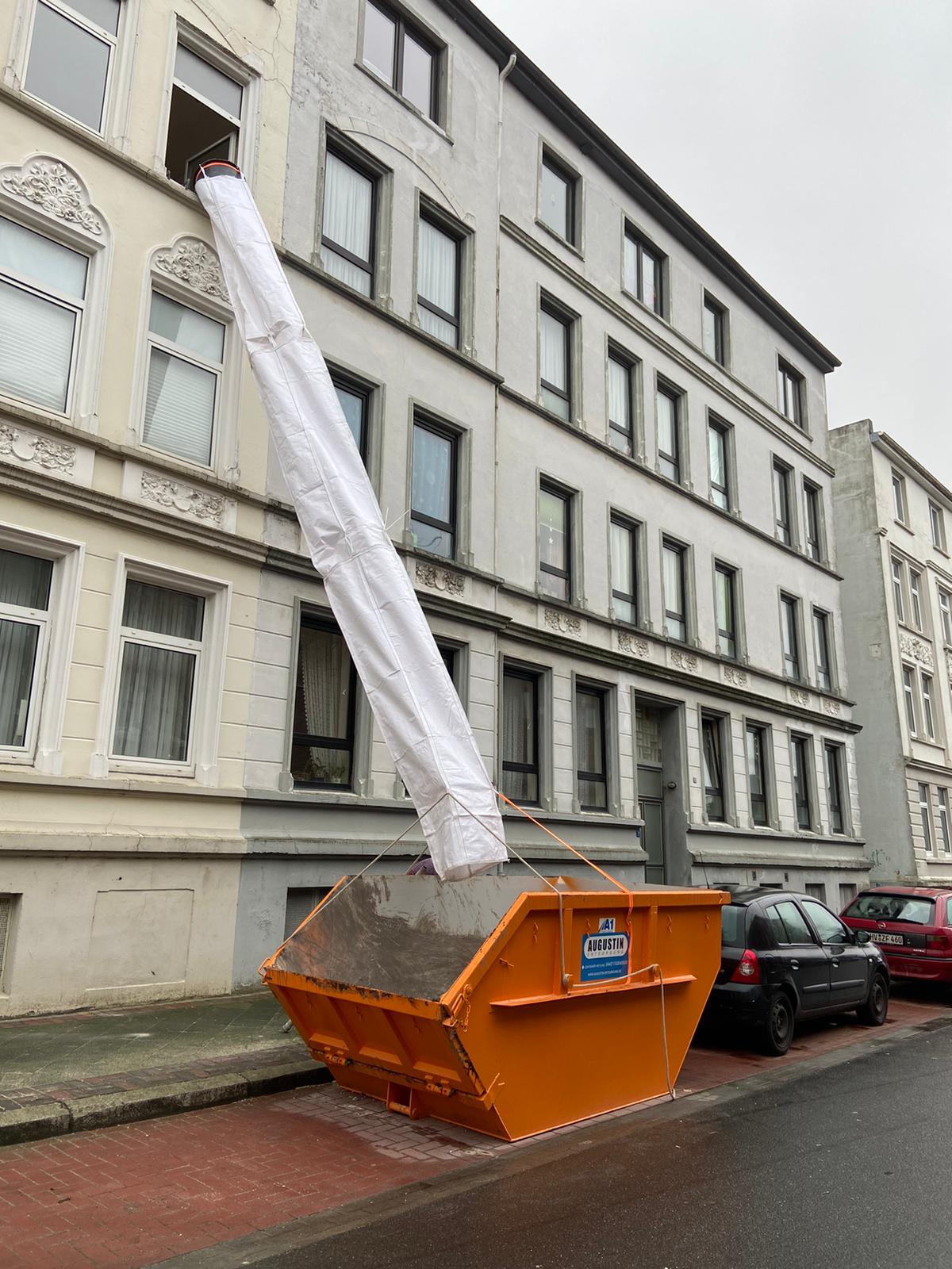 odlagalni kanal gradbeni odpadki